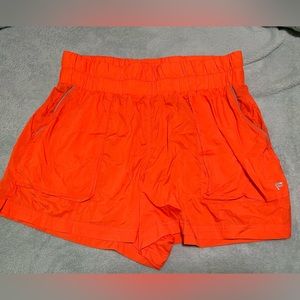 Ultra High Waisted Nylon Running Shorts